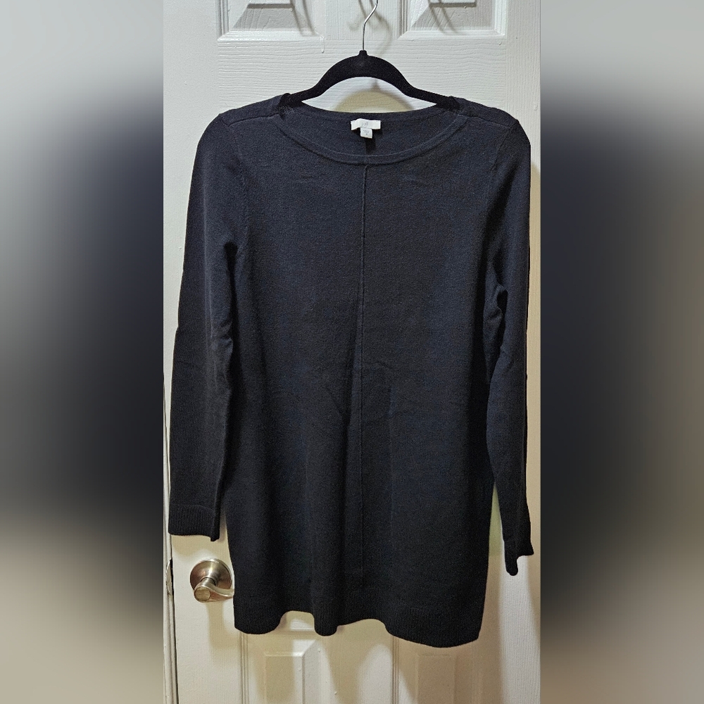 J. Jill Black Long Sleeve Sweater Size M